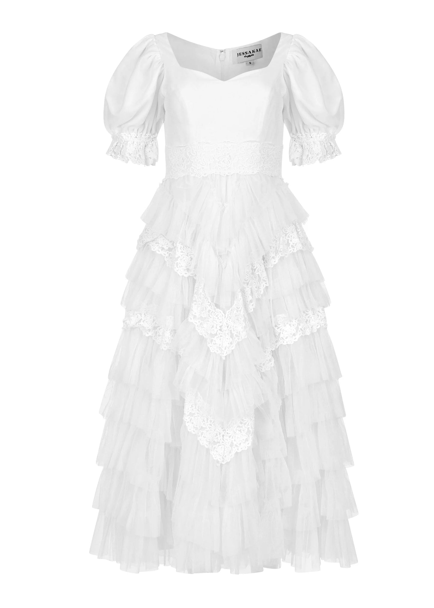Thumbelina Dress White