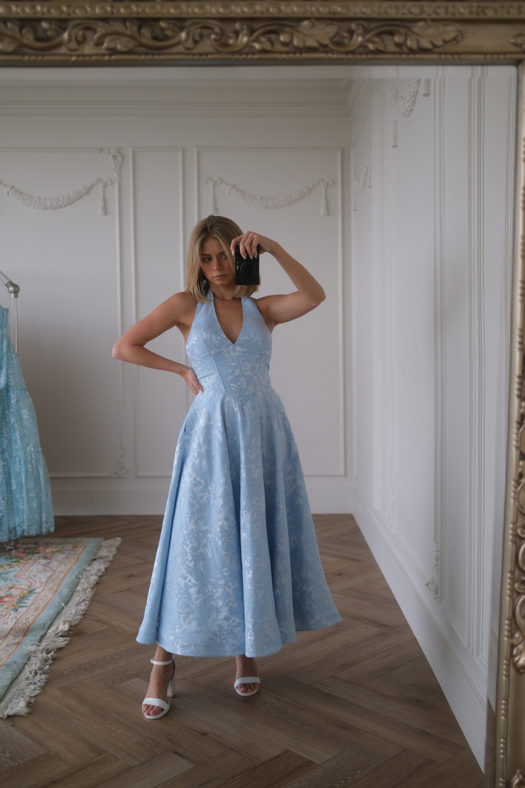 kennedy dress metallic bloom Kennedy Dress