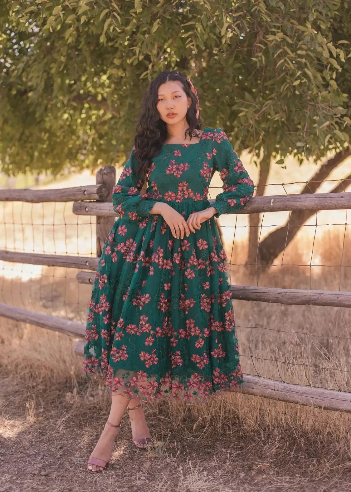 Acacia Dress Dresses - JessaKae - Acacia Dress - Acacia Green / XXS