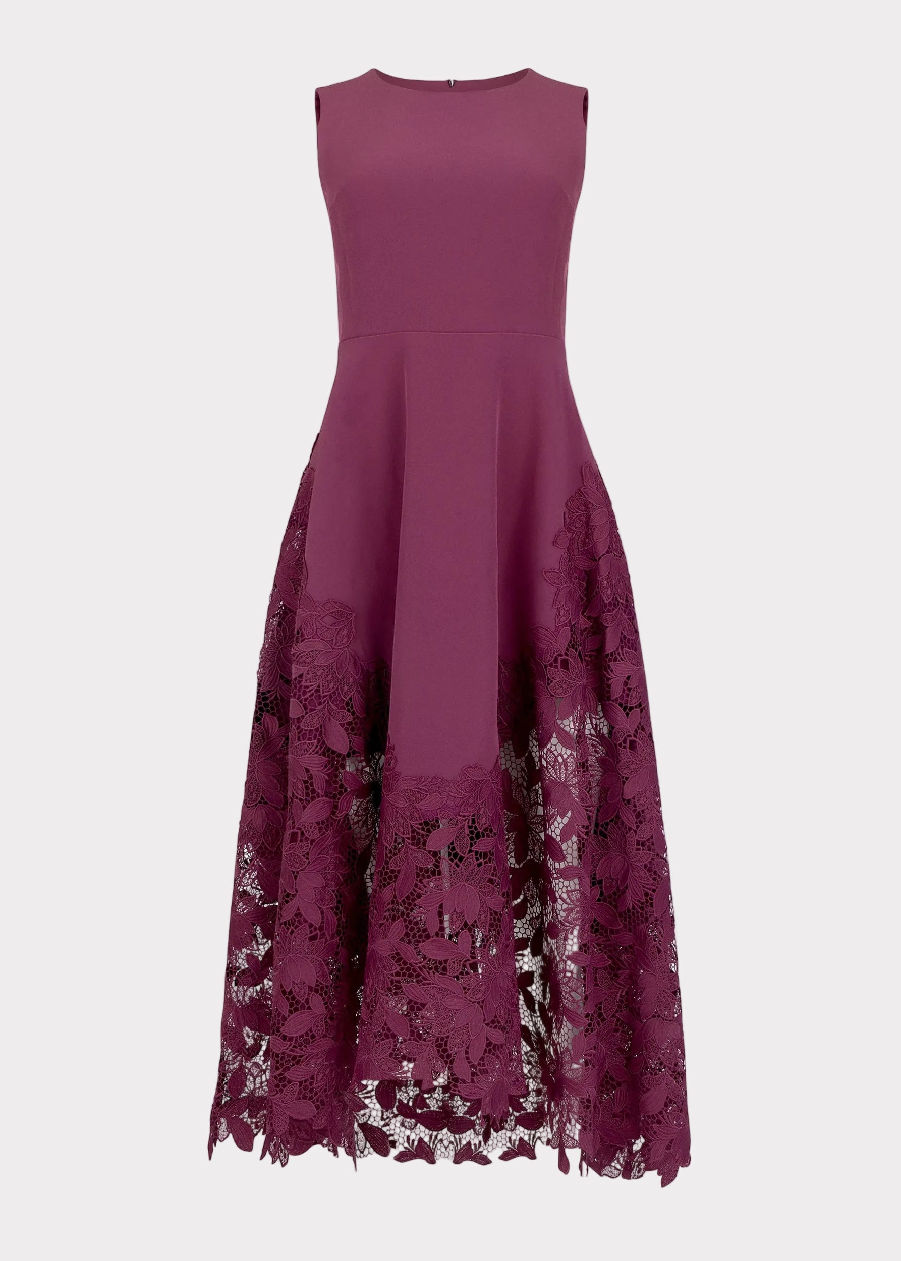 chic size inclusive model wearing JessaKae Adara Dress