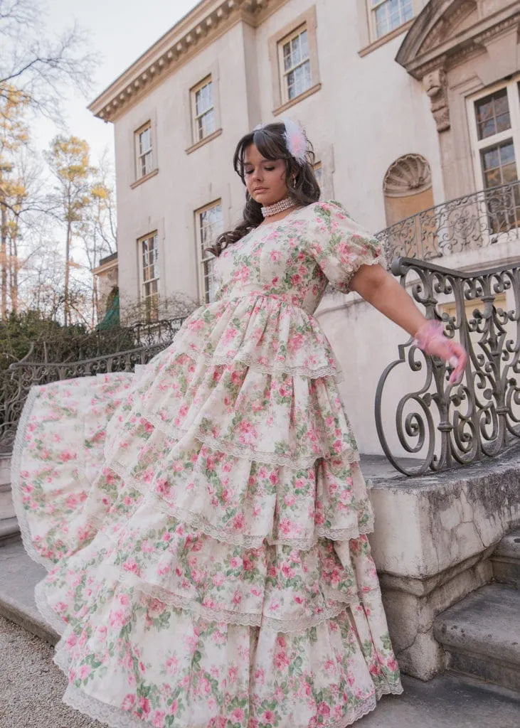 Adeline Dress - JessaKae - Adeline Dress - Timeless Rose / XXS