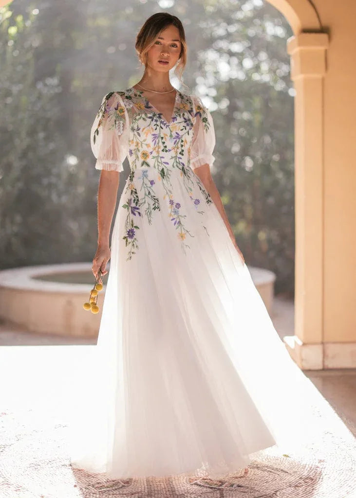 Alba Dress Dresses - JessaKae - Alba Dress - Blossom Veil / 00