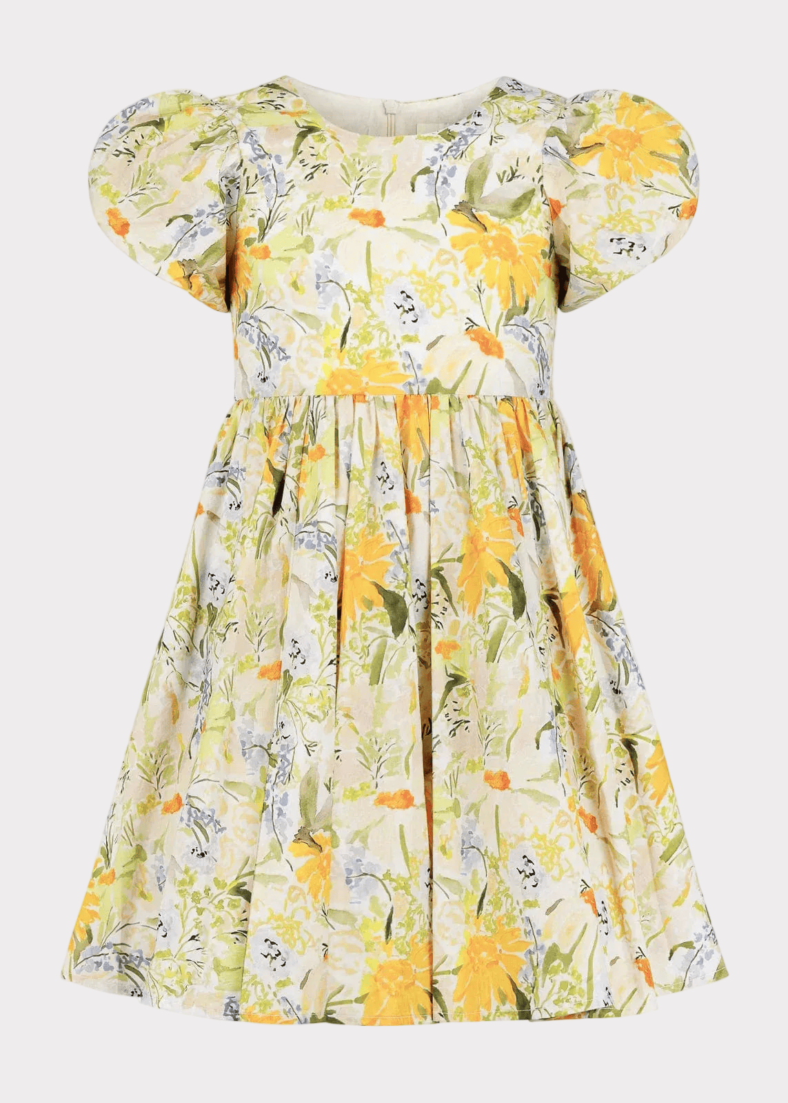 chic size inclusive model wearing JessaKae Amara Girls Dress Girls Dress