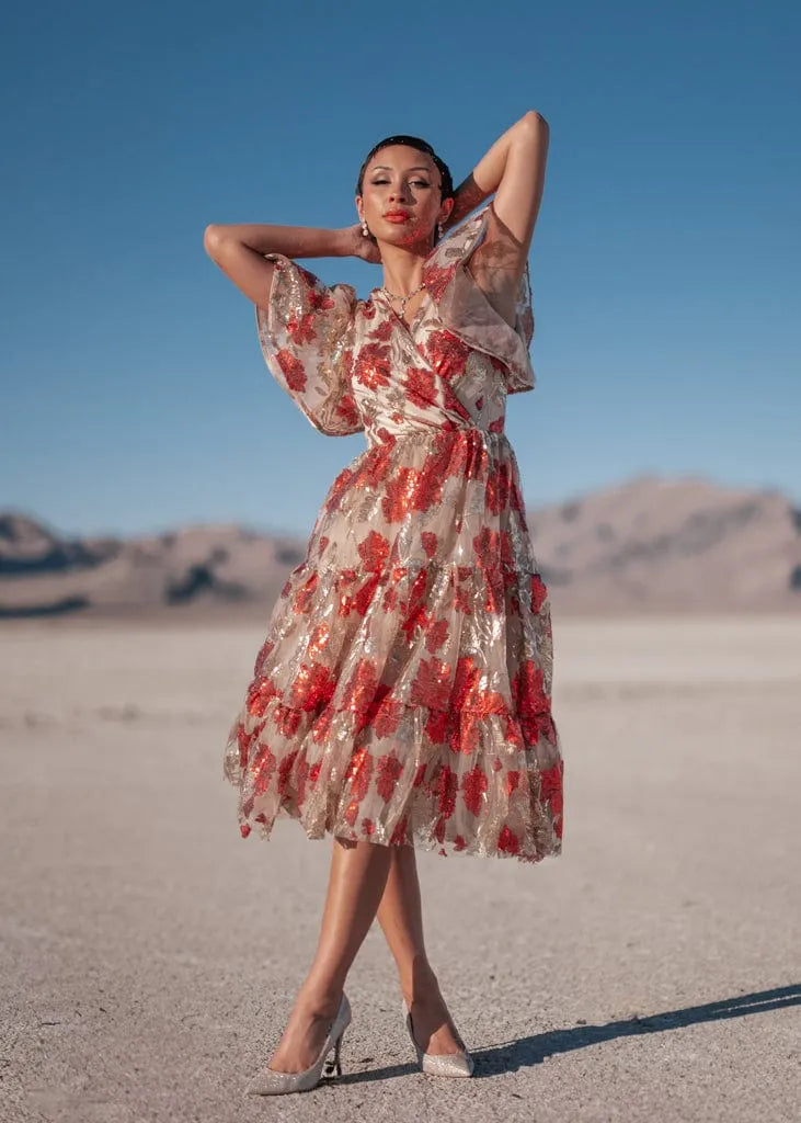 Anna Dress Dresses - JessaKae - Anna Dress - Golden Hearth / XXS