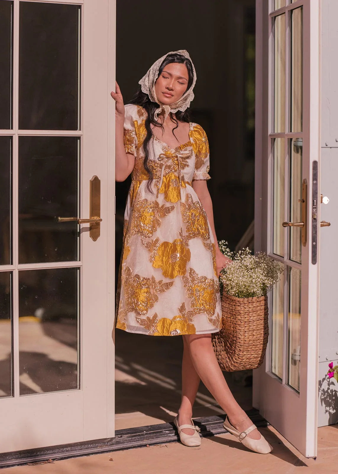 Beaumont Dress - JessaKae - Beaumont Dress - Honey / XXS