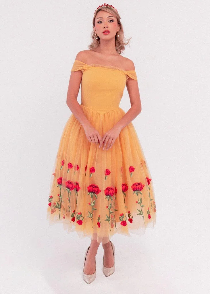 Belle Dress Dresses - JessaKae - Belle Dress - Belle Yellow / XXS
