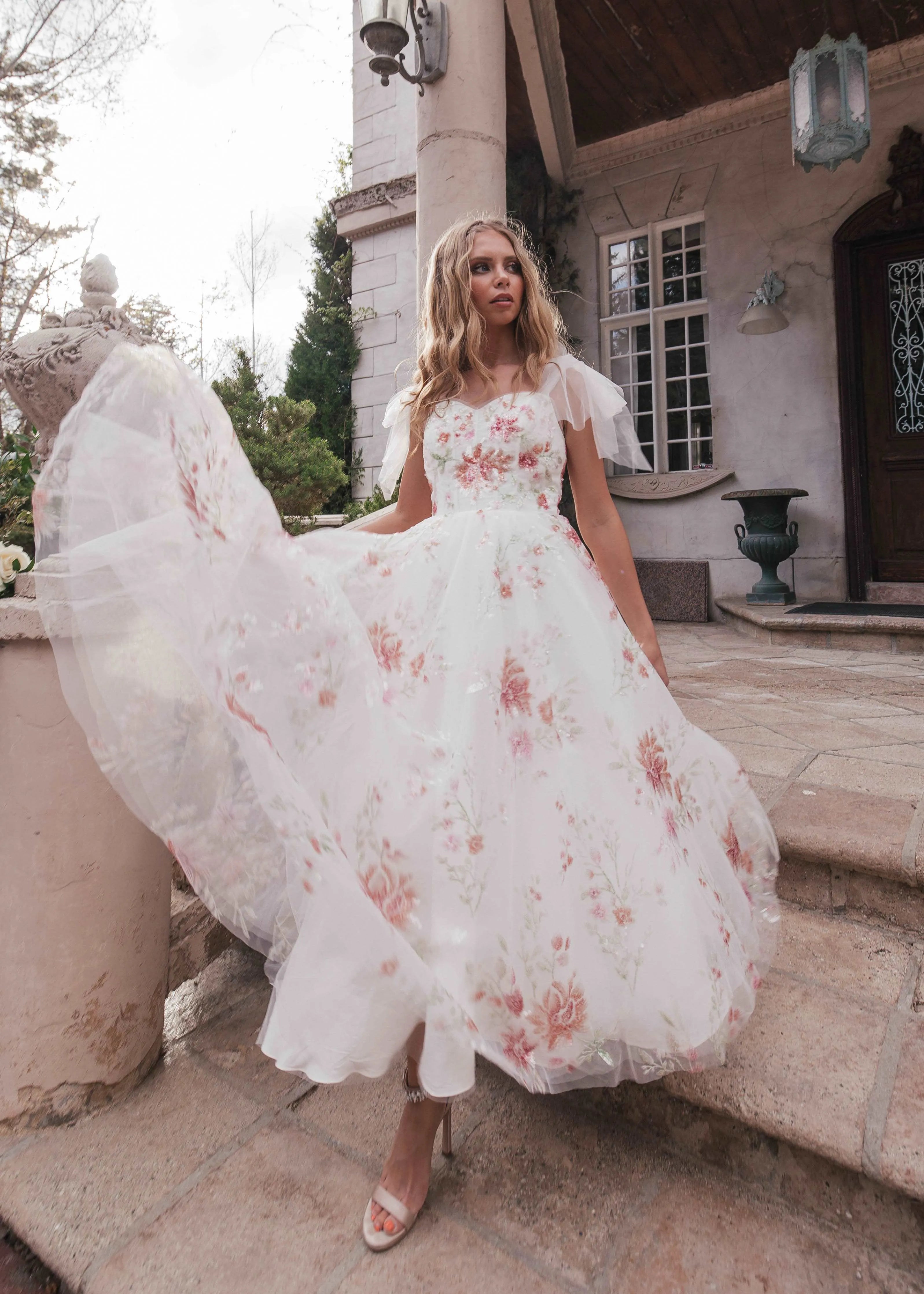 Bianca Dress Dresses - JessaKae - Bianca Dress - Flushed Floral / 00