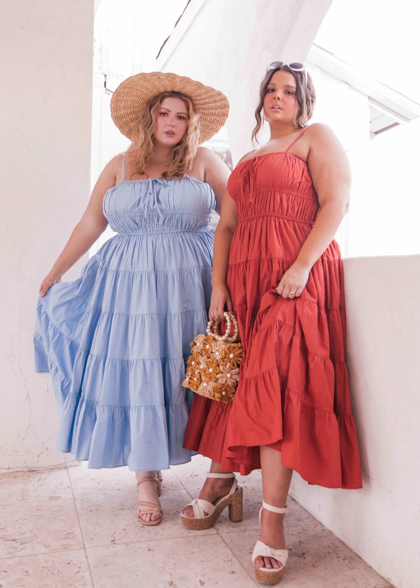 Birdie Dress Blue Dresses - JessaKae - Birdie Dress Blue - XXS