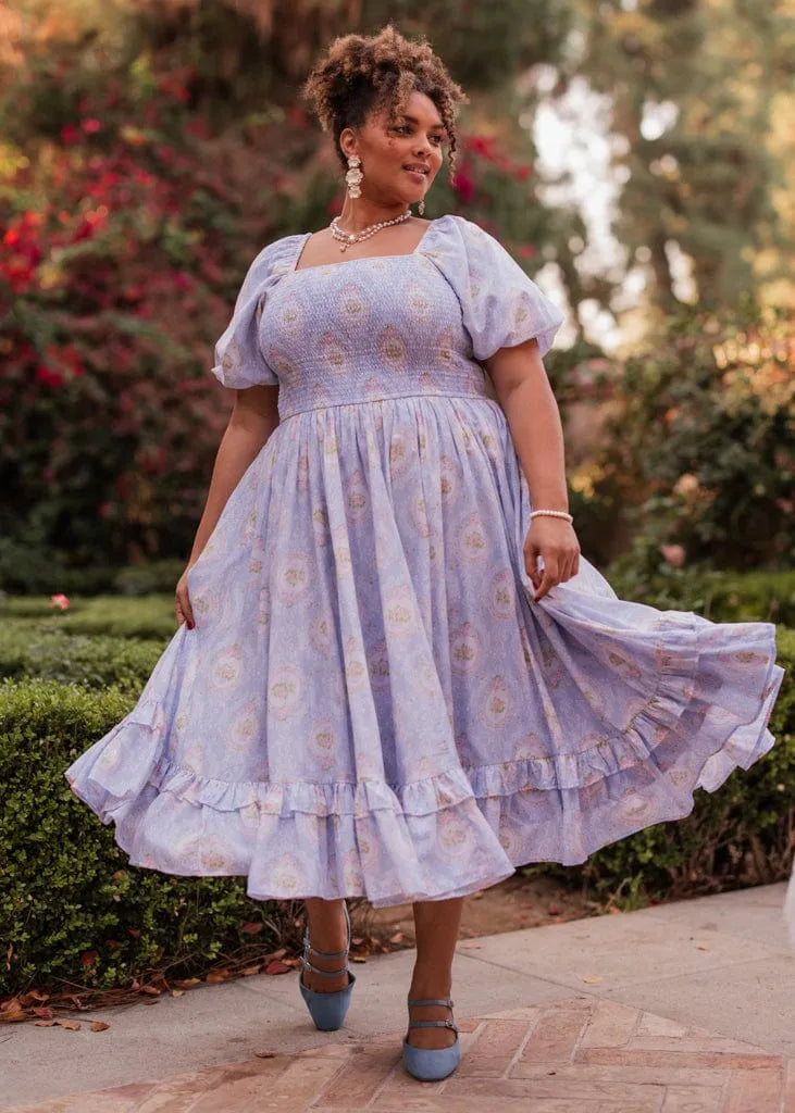 Blooming Bows Dress Dresses - JessaKae - Blooming Bows Dress - Bluebell / XXS