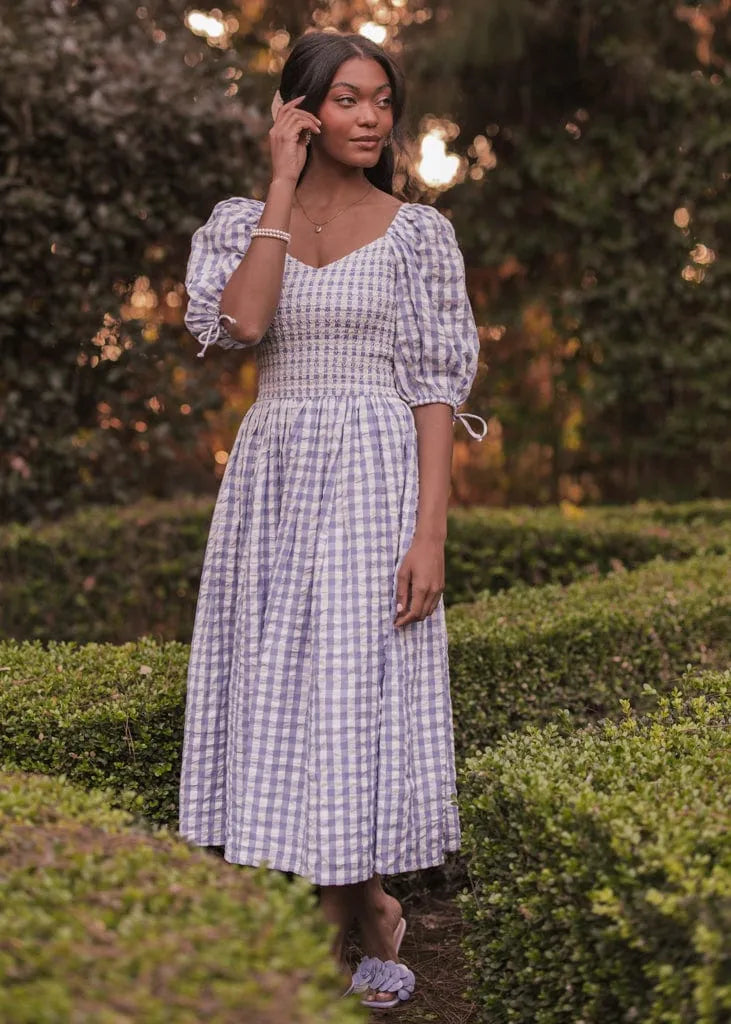 Bonnet Dress Dresses - JessaKae - Bonnet Dress - Bonnet Purple / XXS