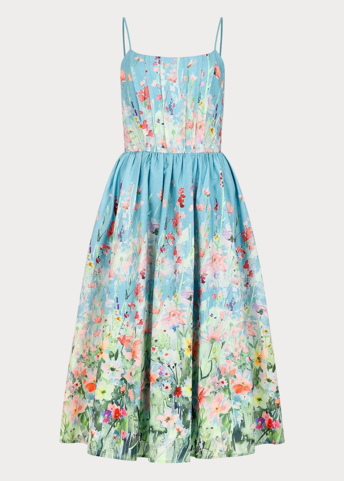 Calista Dress - JessaKae - Calista Dress - Watercolor / XXS