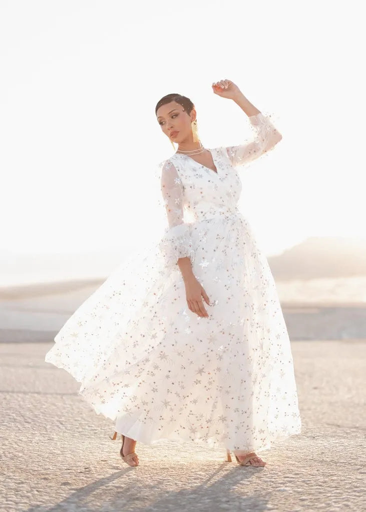 Celestia Dress Dresses - JessaKae - Celestia Dress - Moonbeam / XXS