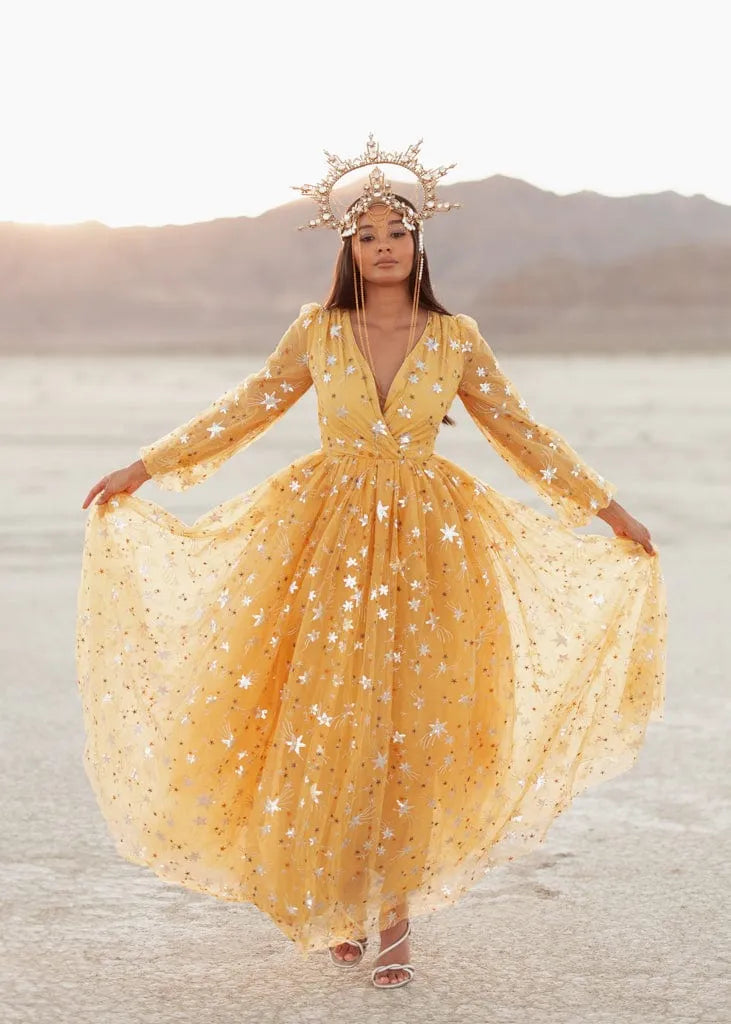 Celestia Dress Dresses - JessaKae - Celestia Dress - Moonbeam / XXS