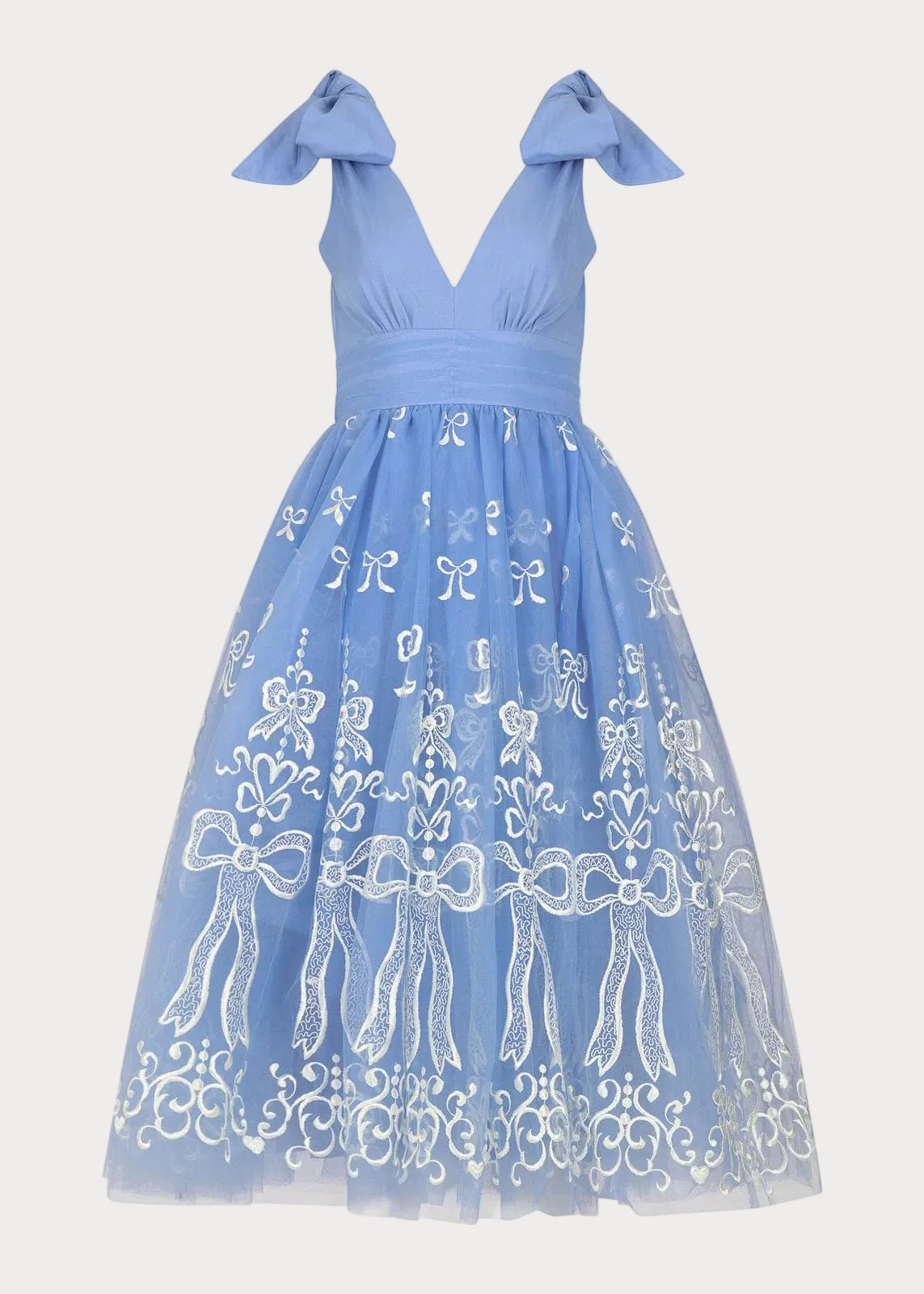 Cindy Dress - JessaKae - Cindy Dress - Blue Ribbon / XXS