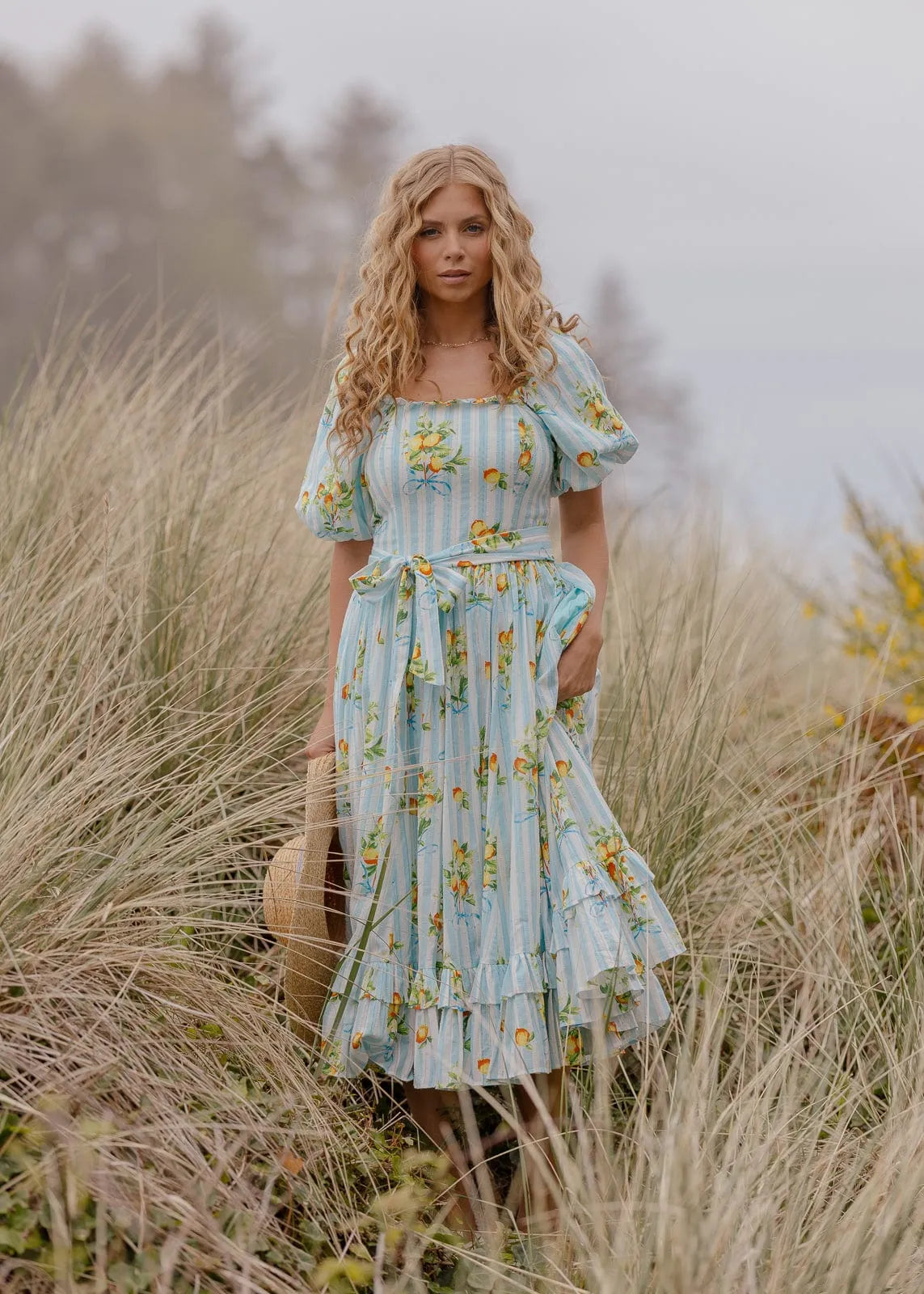 Citrus Dress - JessaKae - Citrus Dress - Zesty Blue / XXS