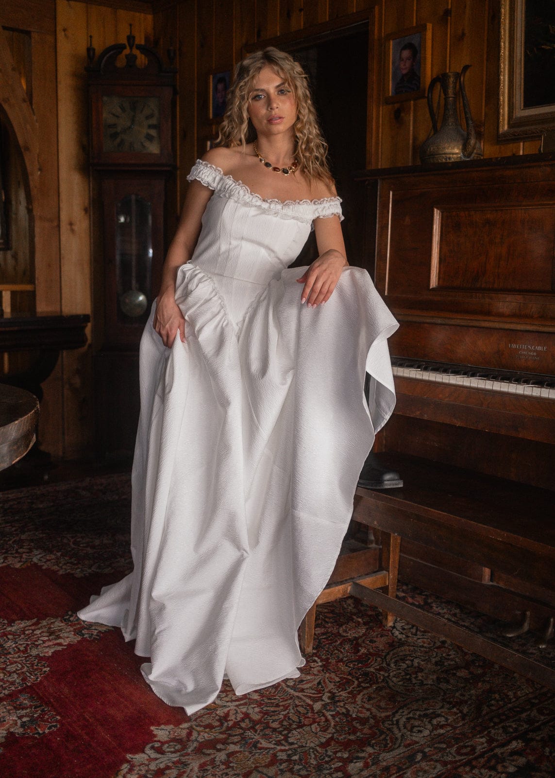 chic size inclusive model wearing JessaKae Coco Dress Dresses