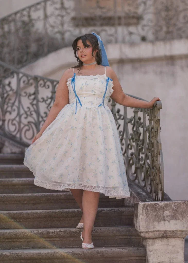 Coquette Dress - JessaKae - Coquette Dress - Forget-Me-Not / XXS