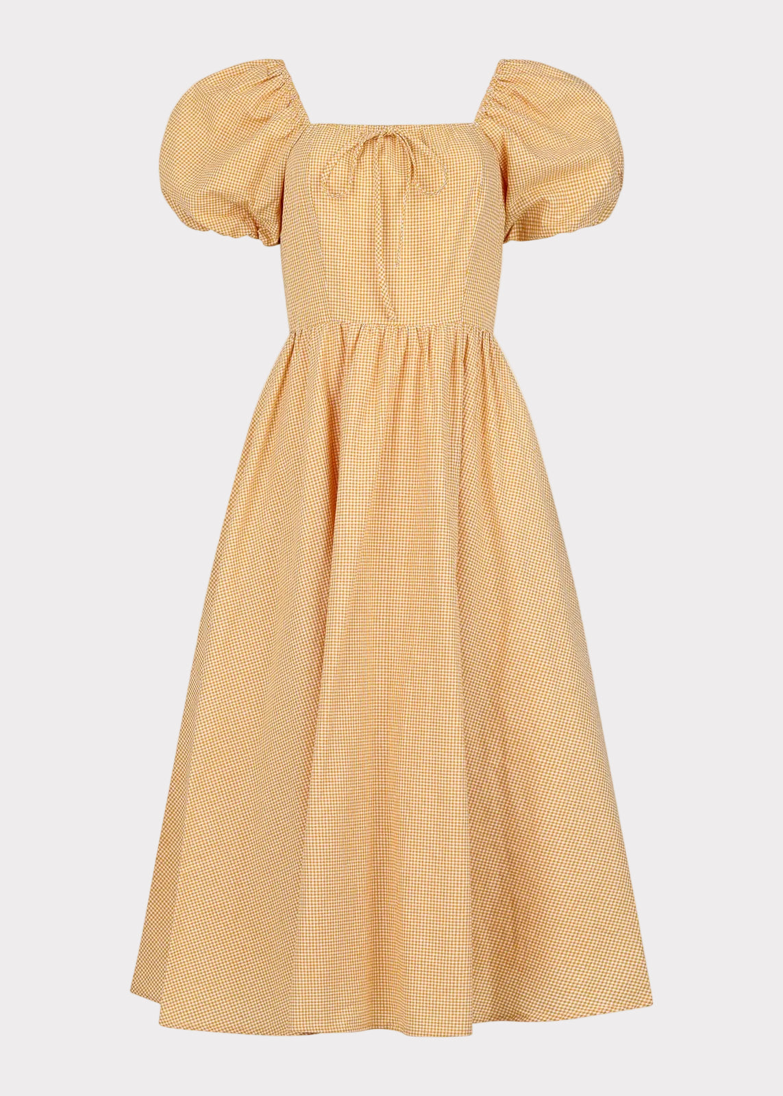 chic size inclusive model wearing JessaKae Cosette Dress