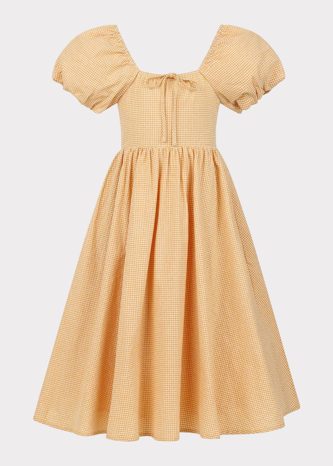 chic size inclusive model wearing JessaKae Cosette Girls Dress