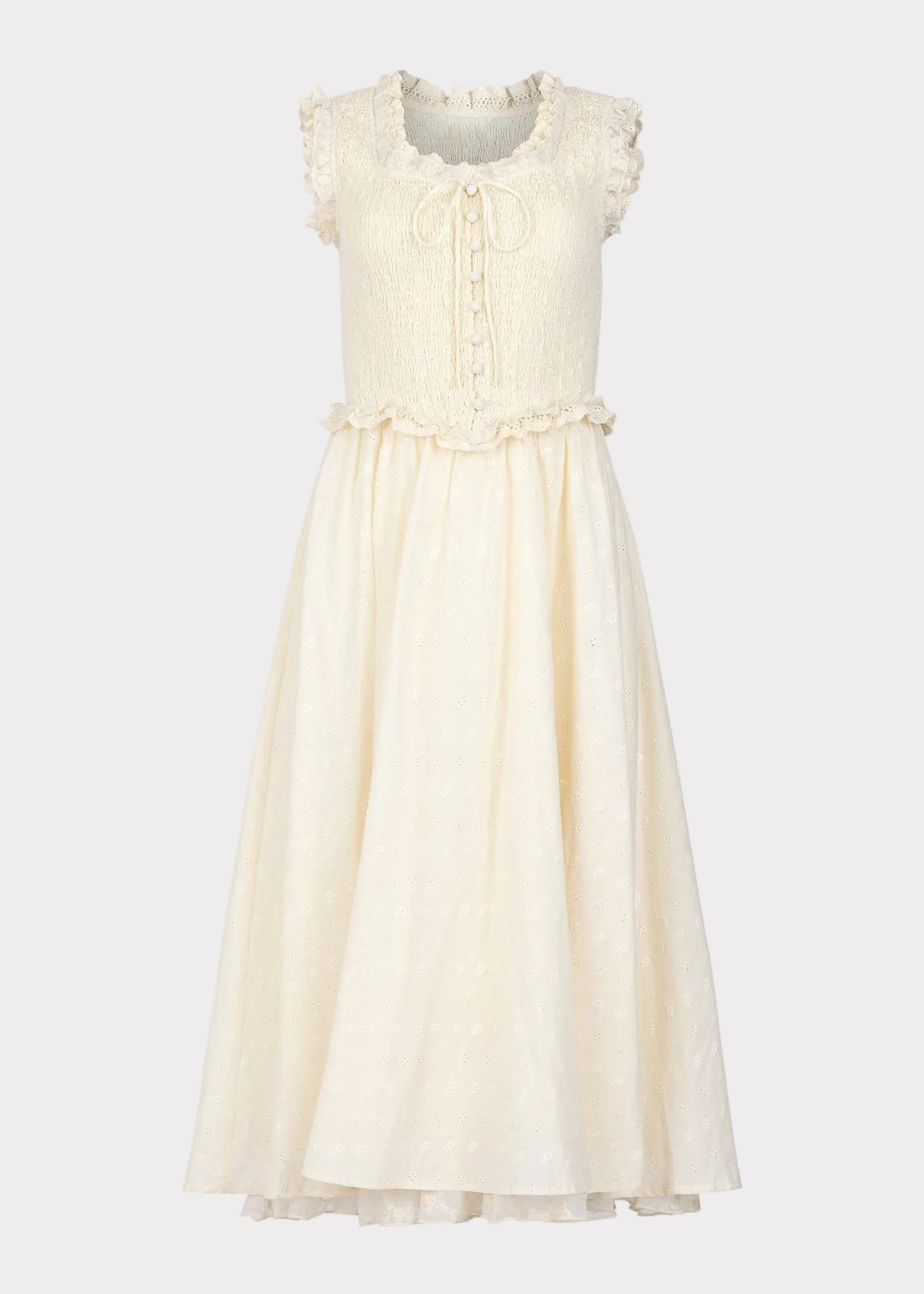 chic size inclusive model wearing JessaKae Courtney Dress