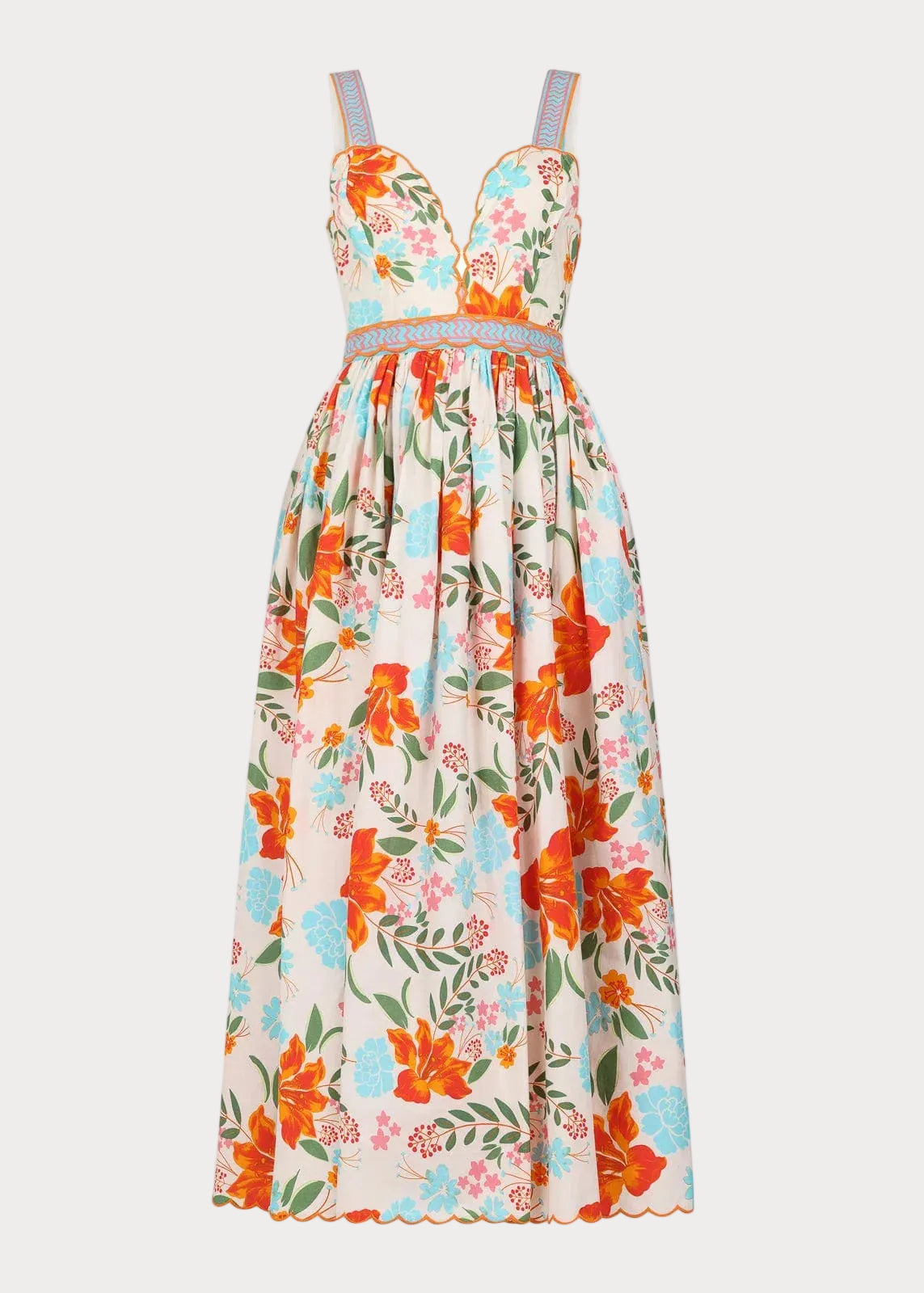 Dawn Dress - JessaKae - Dawn Dress - Island Orange / XXS