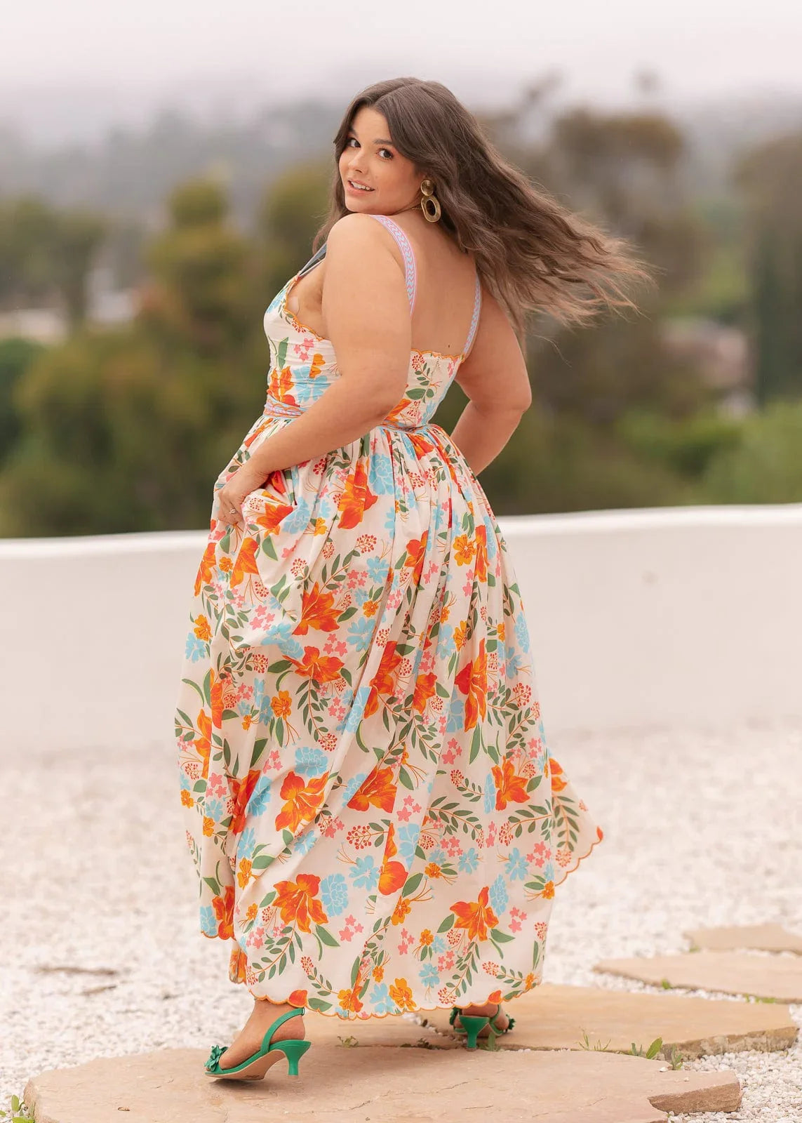 Dawn Dress - JessaKae - Dawn Dress - Island Orange / XXS