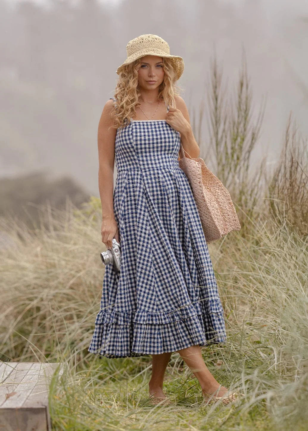 Daze Dress - JessaKae - Daze Dress - Lighthouse Plaid / XXS