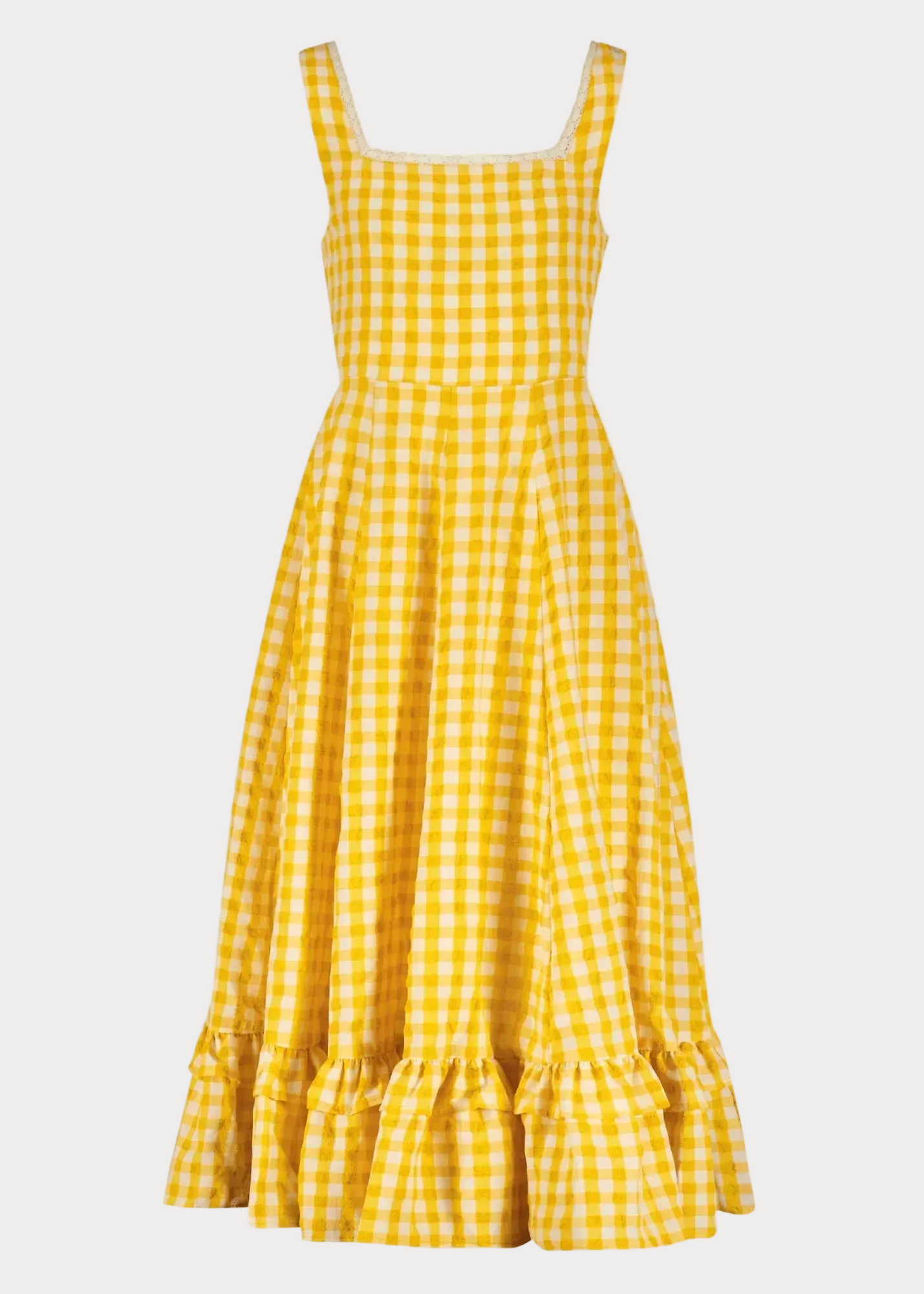Daze Dress Dresses - JessaKae - Daze Dress - Yellow Gingham / XXS