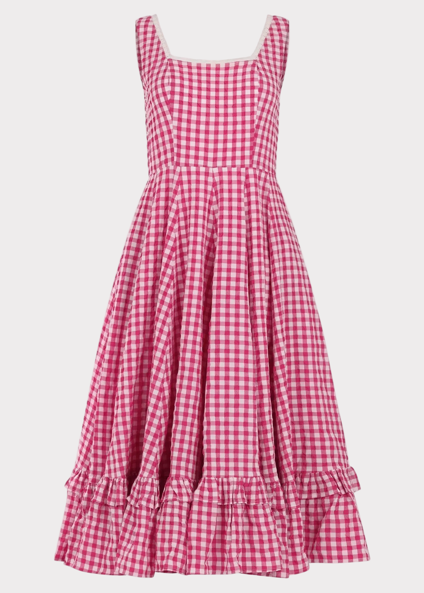 Daze Dress Dresses - JessaKae - Daze Dress - Red Gingham / XXS