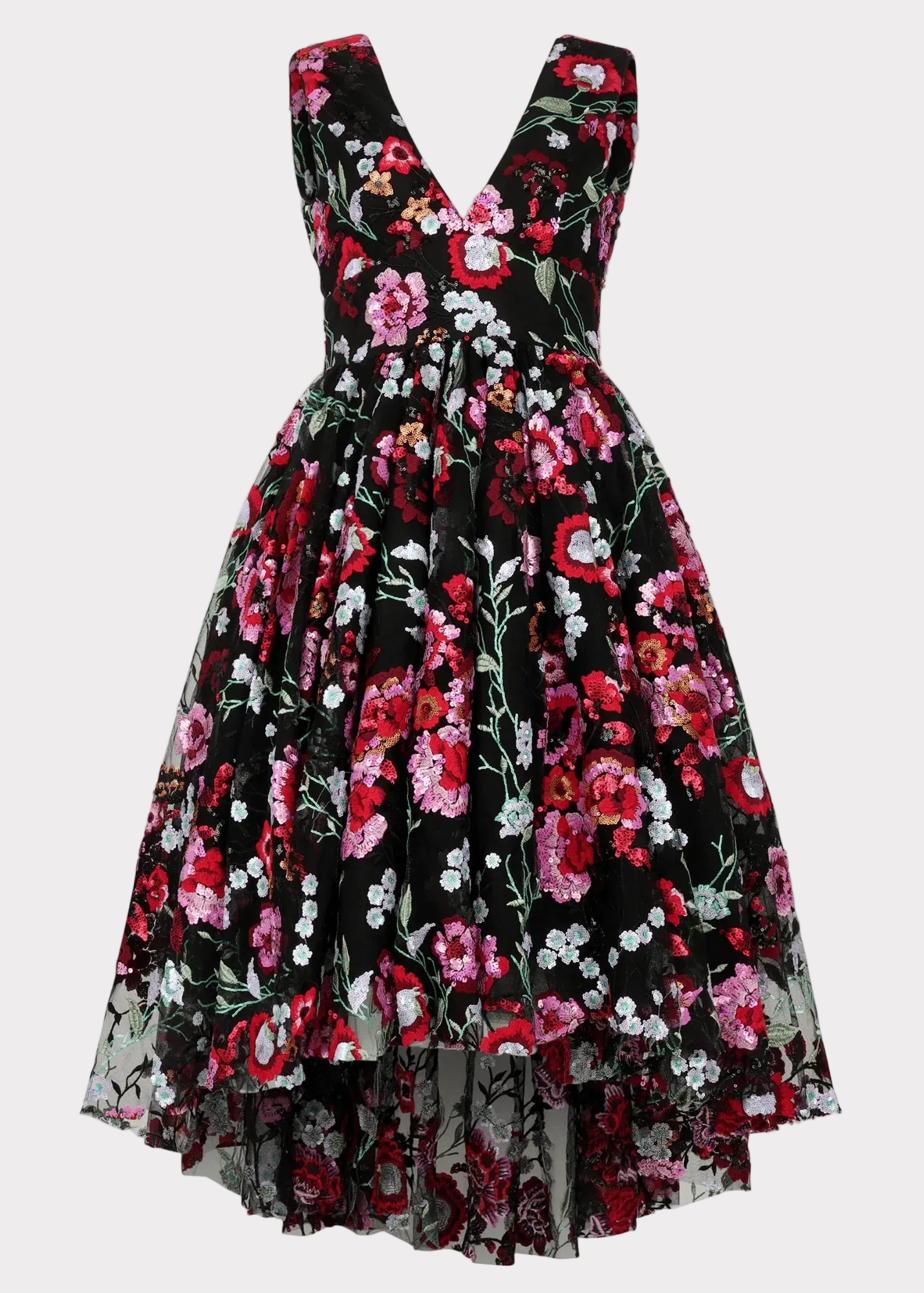 Ebony Rose Dress Dresses - JessaKae - Ebony Rose Dress - Black / XXS