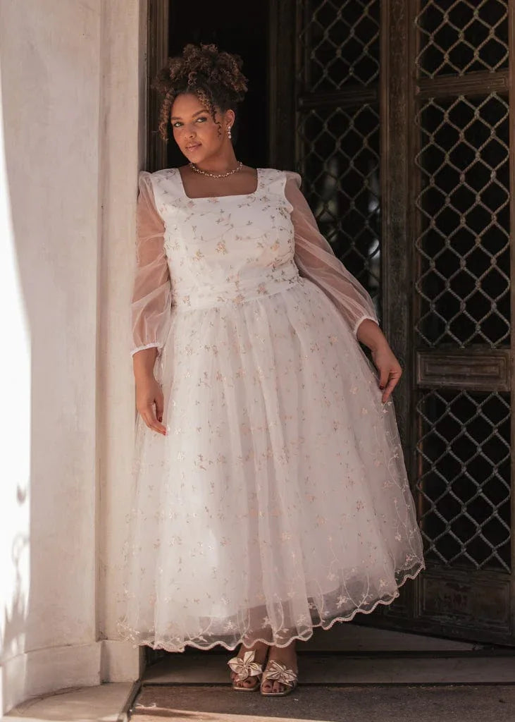 Eira Dress Dresses - JessaKae - Eira Dress - Daisy Blush / XXS