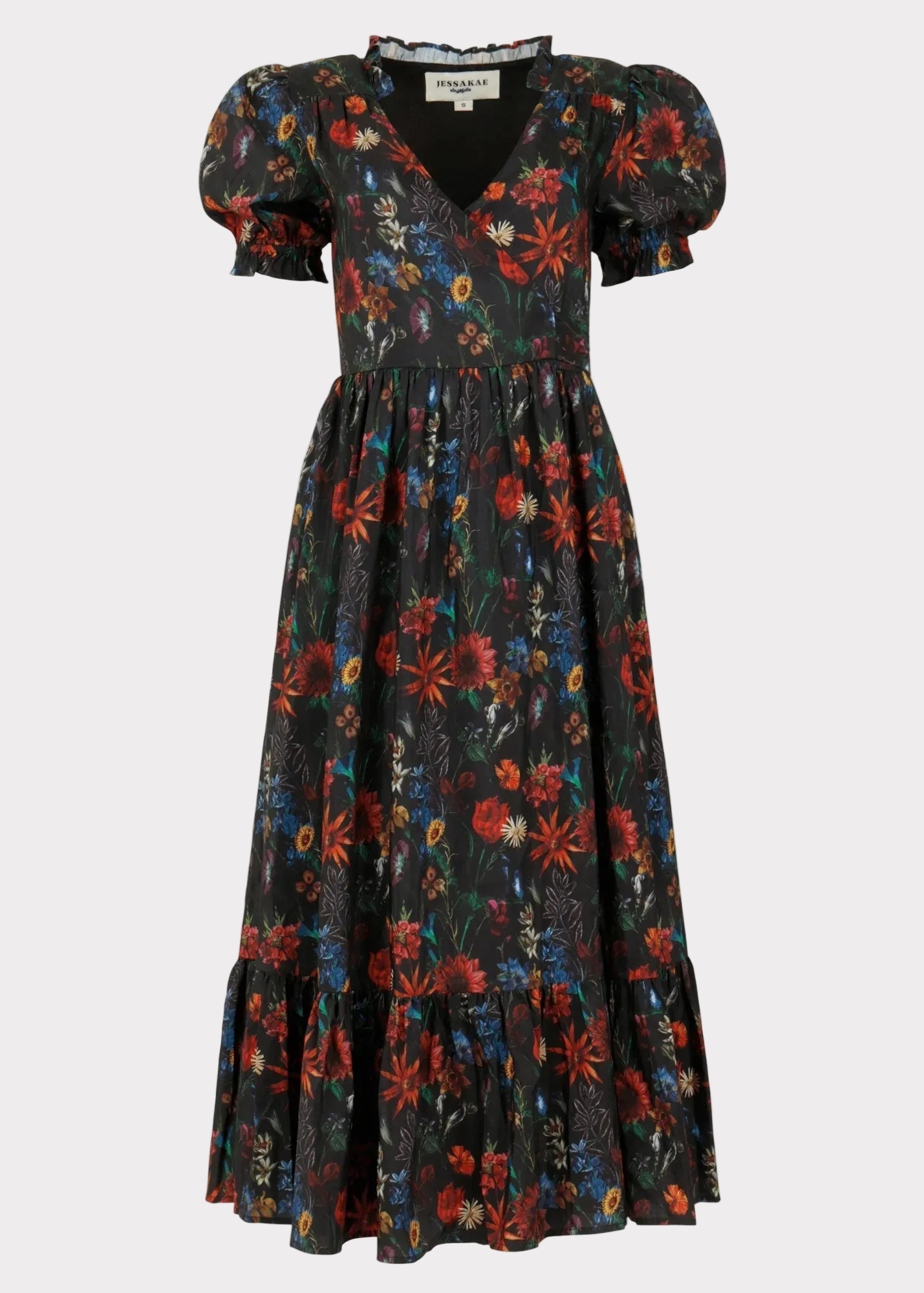 Elara Dress Dresses - JessaKae - Elara Dress - Black / XXS