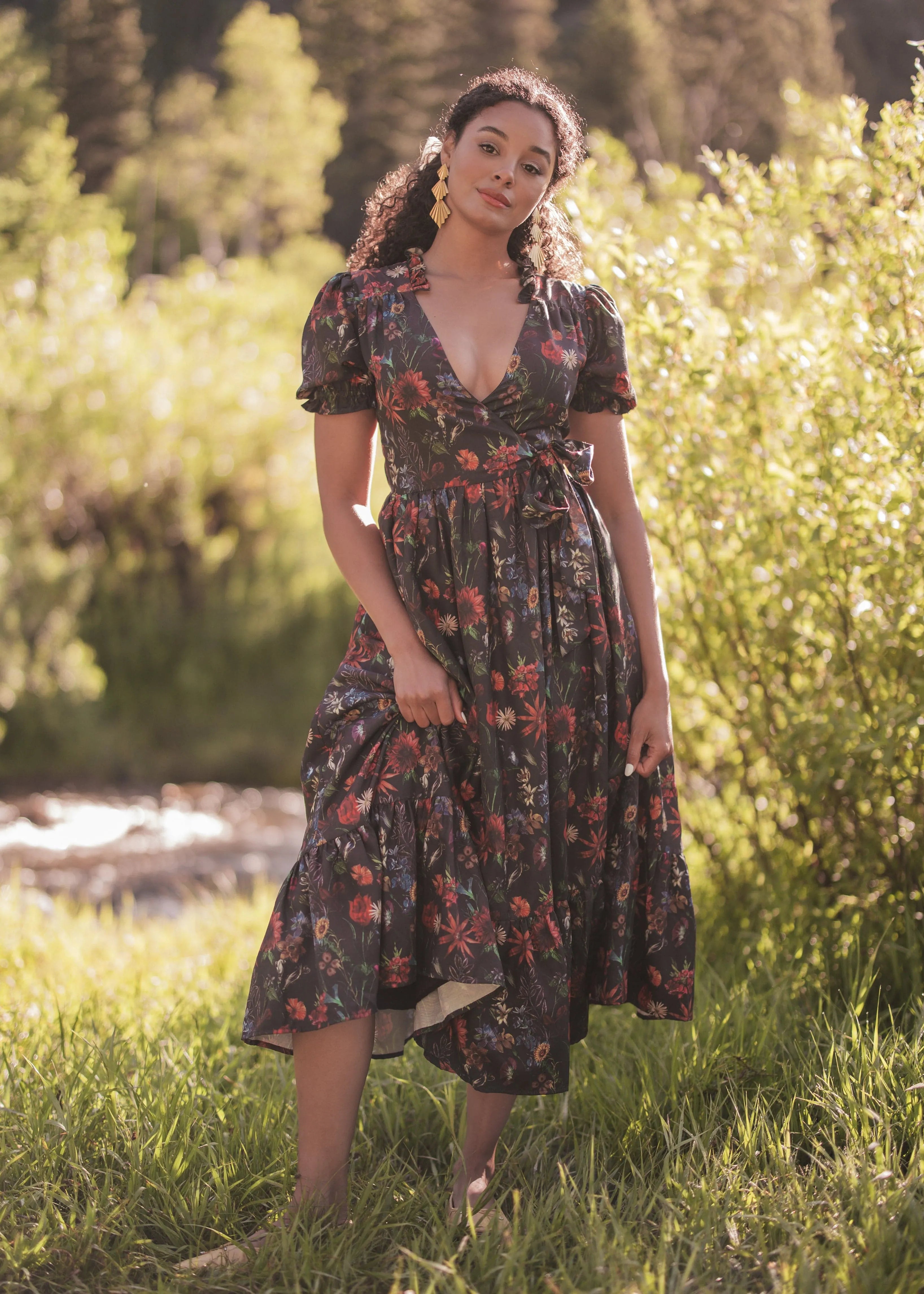 Elara Dress Dresses - JessaKae - Elara Dress - Black / XXS