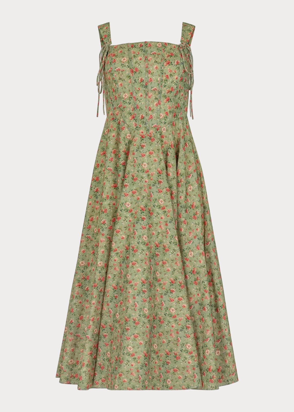 chic size inclusive model wearing JessaKae Elise Dress