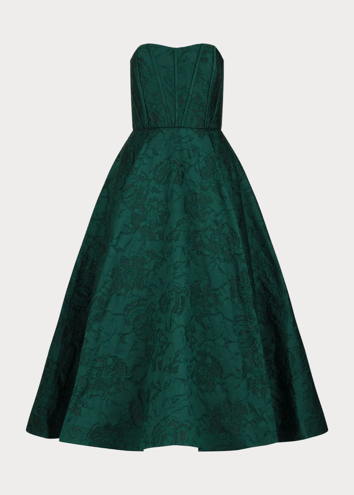 chic size inclusive model wearing JessaKae Enchanted Dress