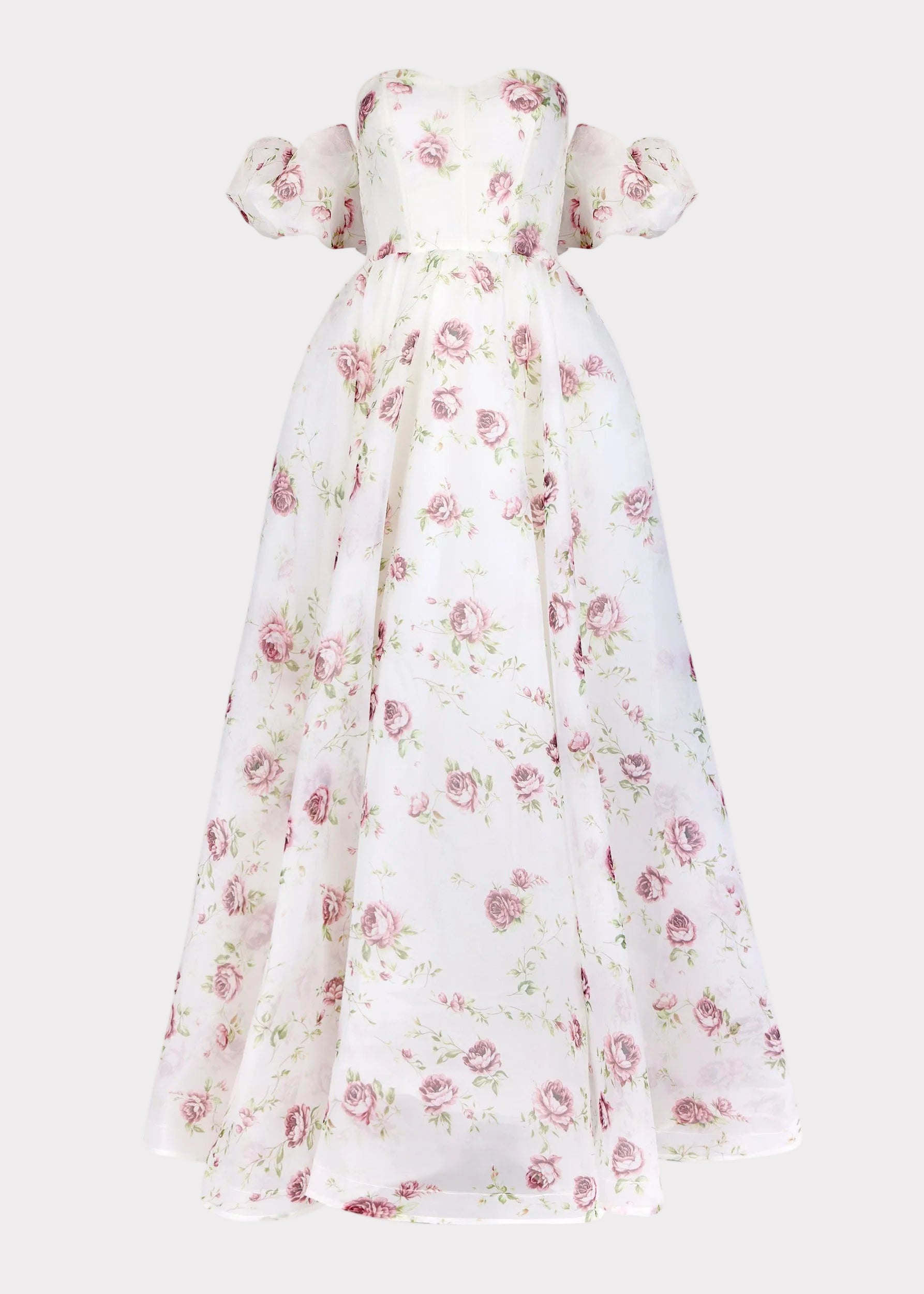 chic size inclusive model wearing JessaKae Evangeline Dress