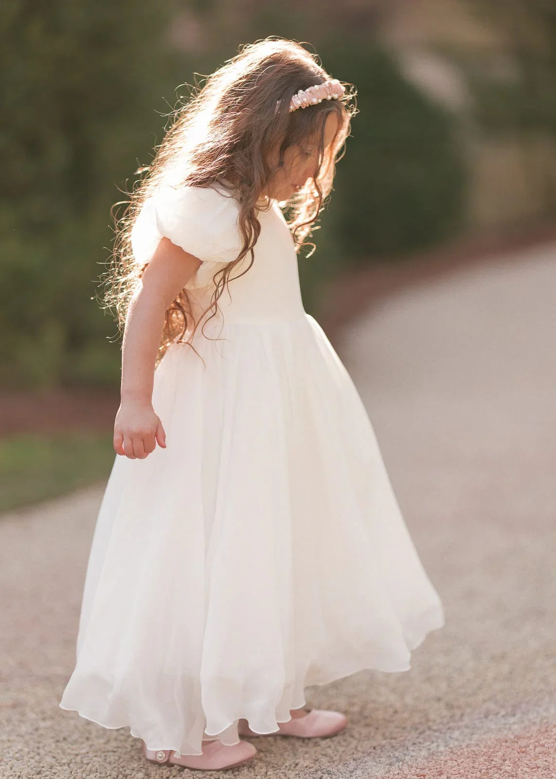 Faith Girls Dress - JessaKae - Faith Girls Dress - Diamond White / 12-18M