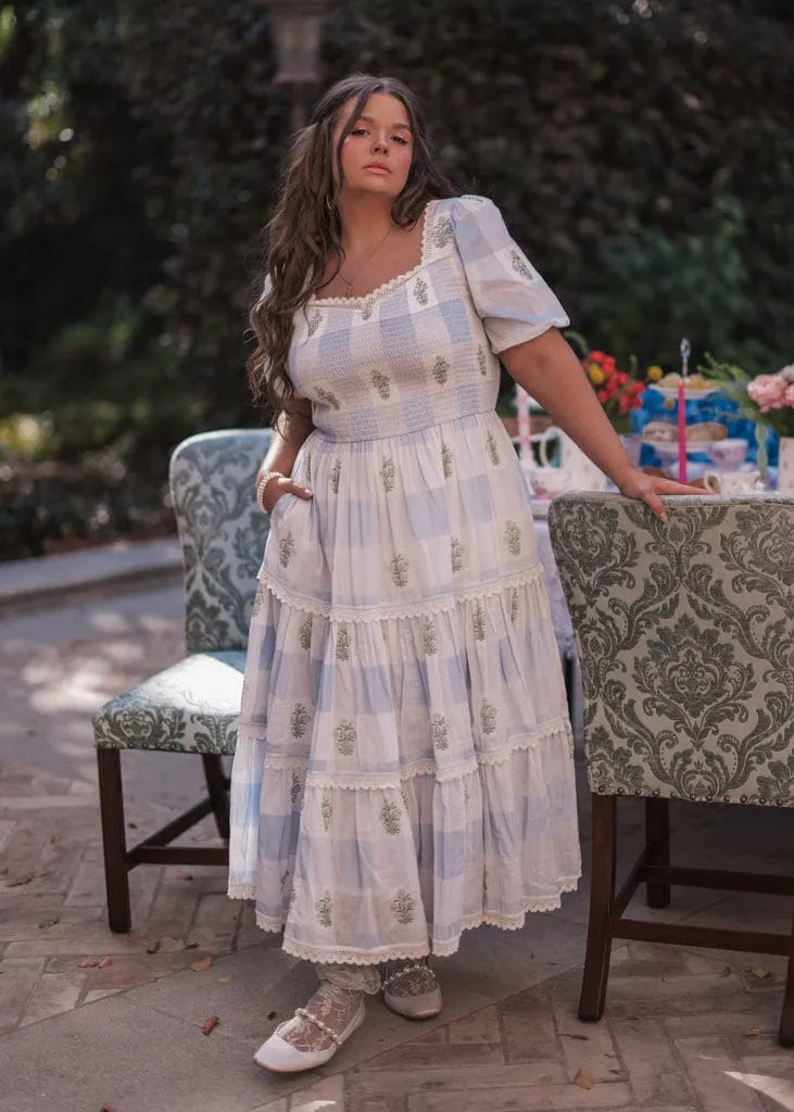 Felicia Dress Dresses - JessaKae - Felicia Dress - Cornflower / XXS