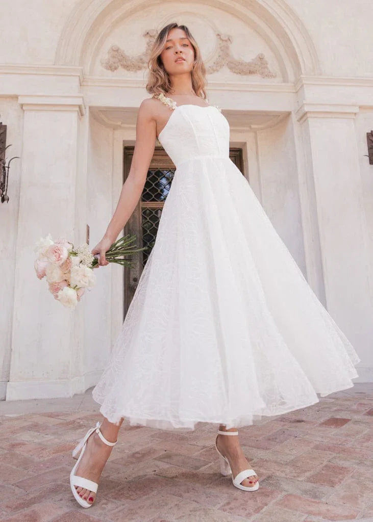 Phiona Dress Dresses - JessaKae - Phiona Dress - Snowdrop / 00