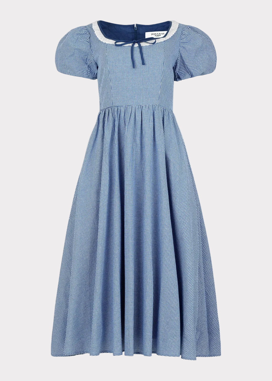 chic size inclusive model wearing JessaKae Giselle Dress