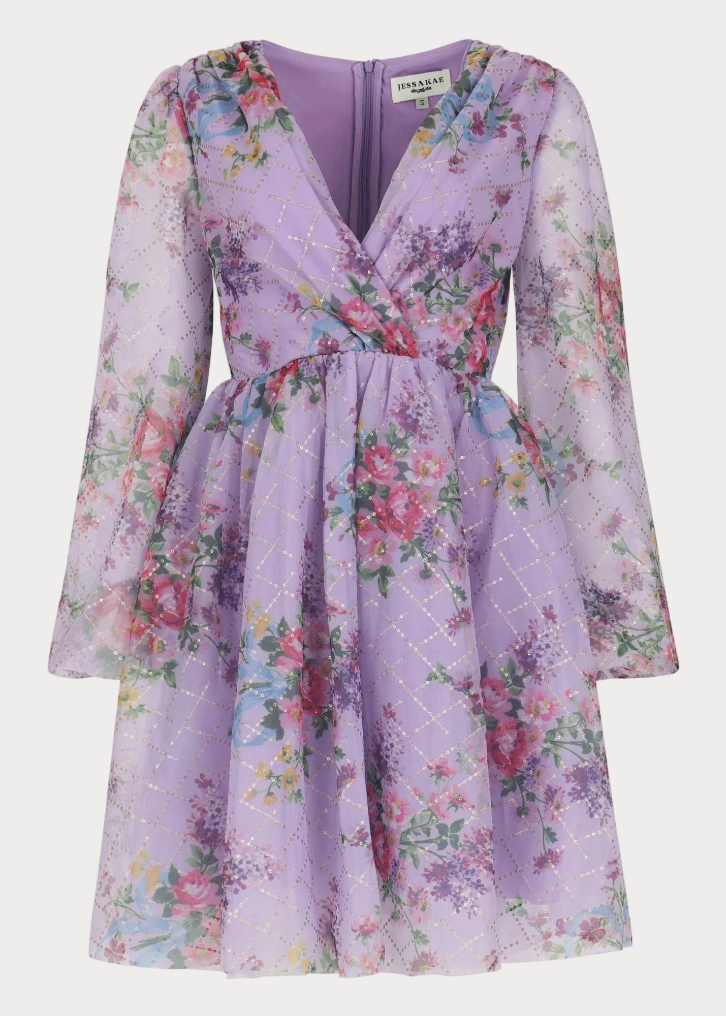 Gretel Dress Dresses - JessaKae - Gretel Dress - Purple / XXS