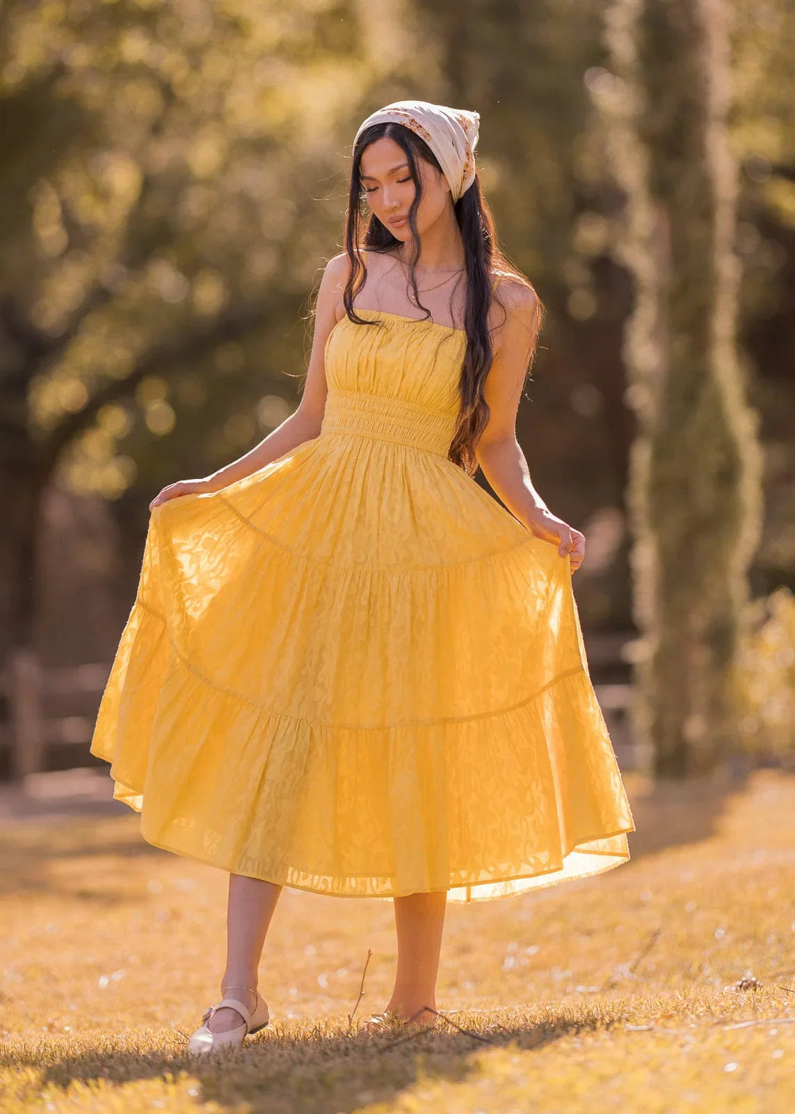 Grove Dress Dresses - JessaKae - Grove Dress - Honeycomb / XXS