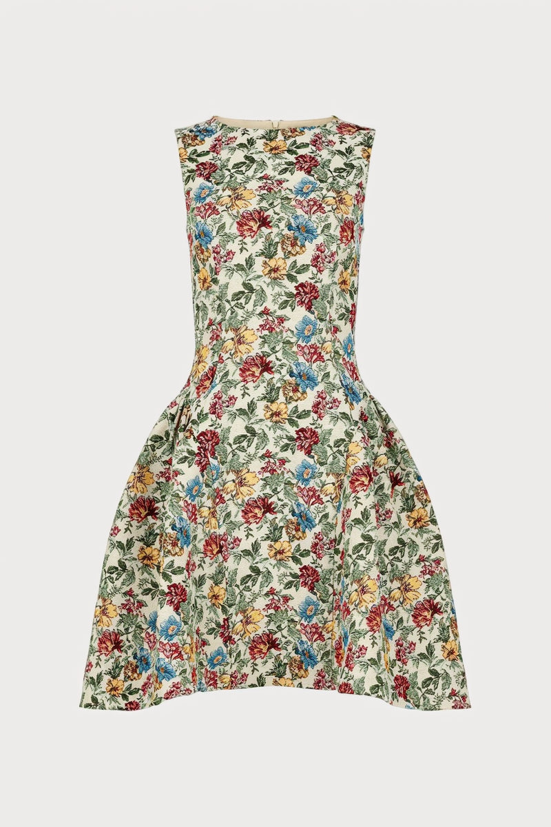 chic size inclusive model wearing JessaKae Hazel Dress