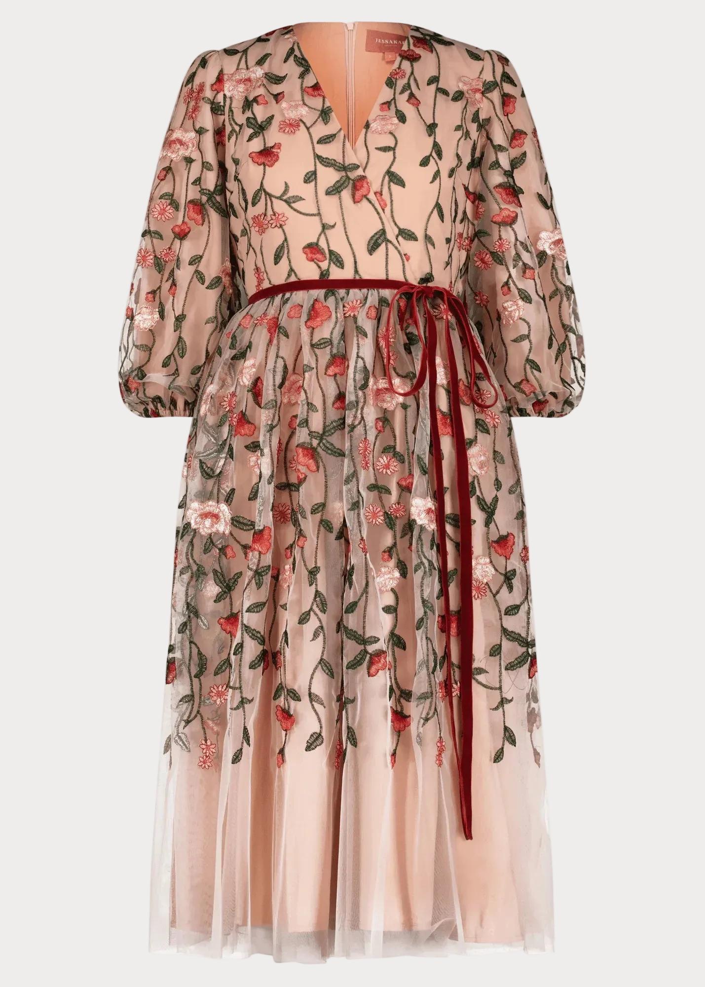 Holly Dress Dresses - JessaKae - Holly Dress - Rose / XXS