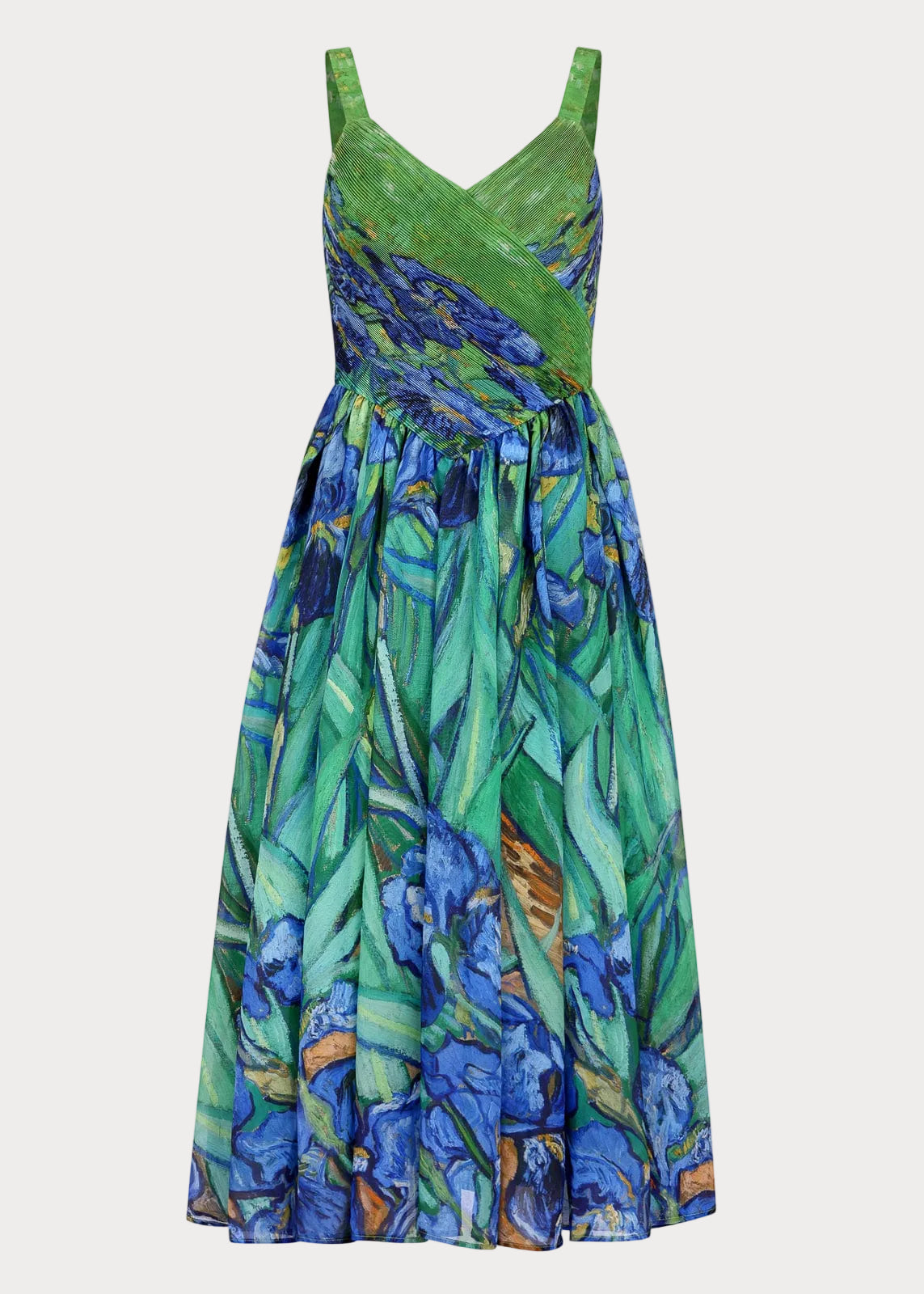 chic size inclusive model wearing JessaKae Iris Dress