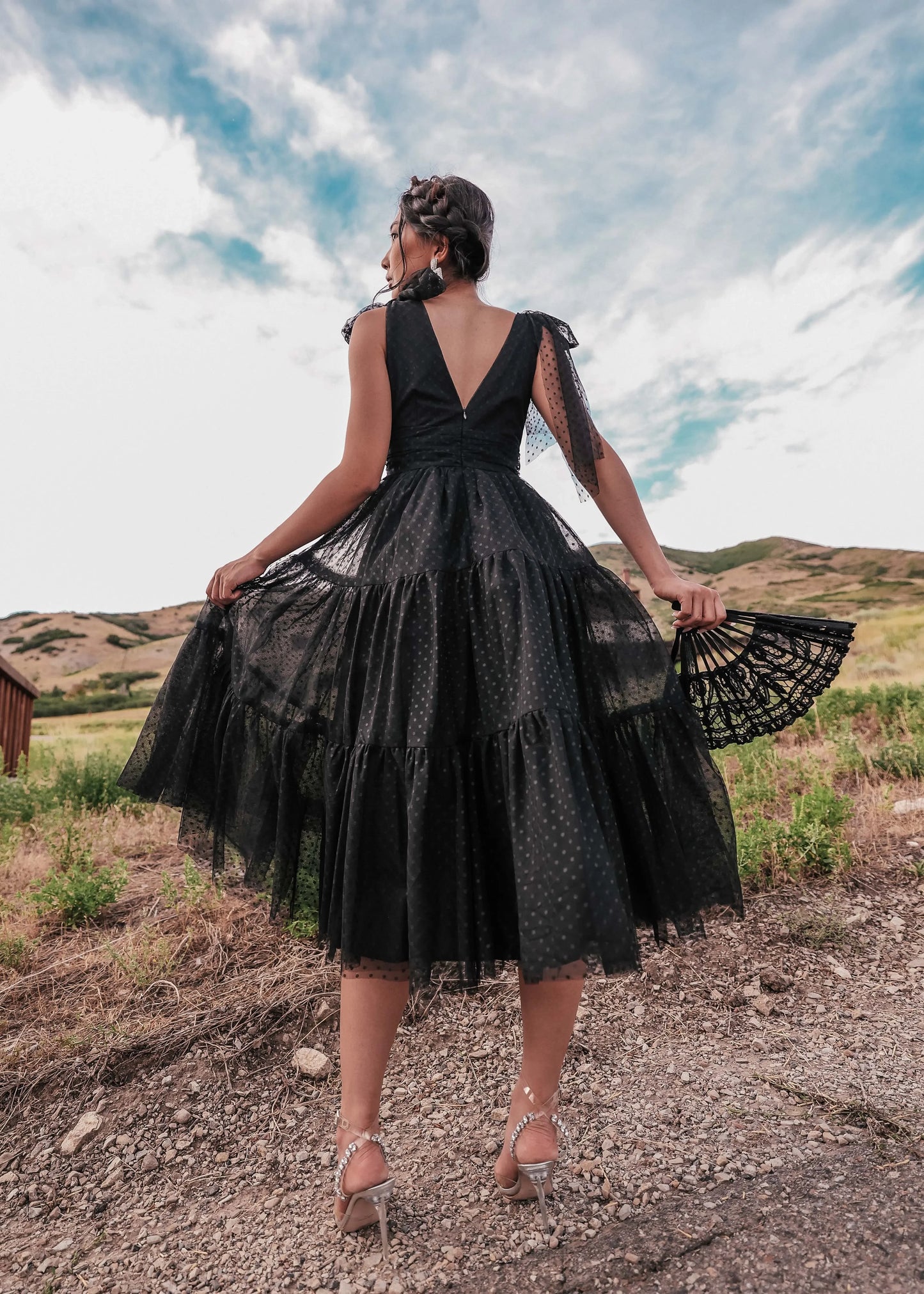 Jeanne Dress Black Dresses - JessaKae - Jeanne Dress Black - XXS