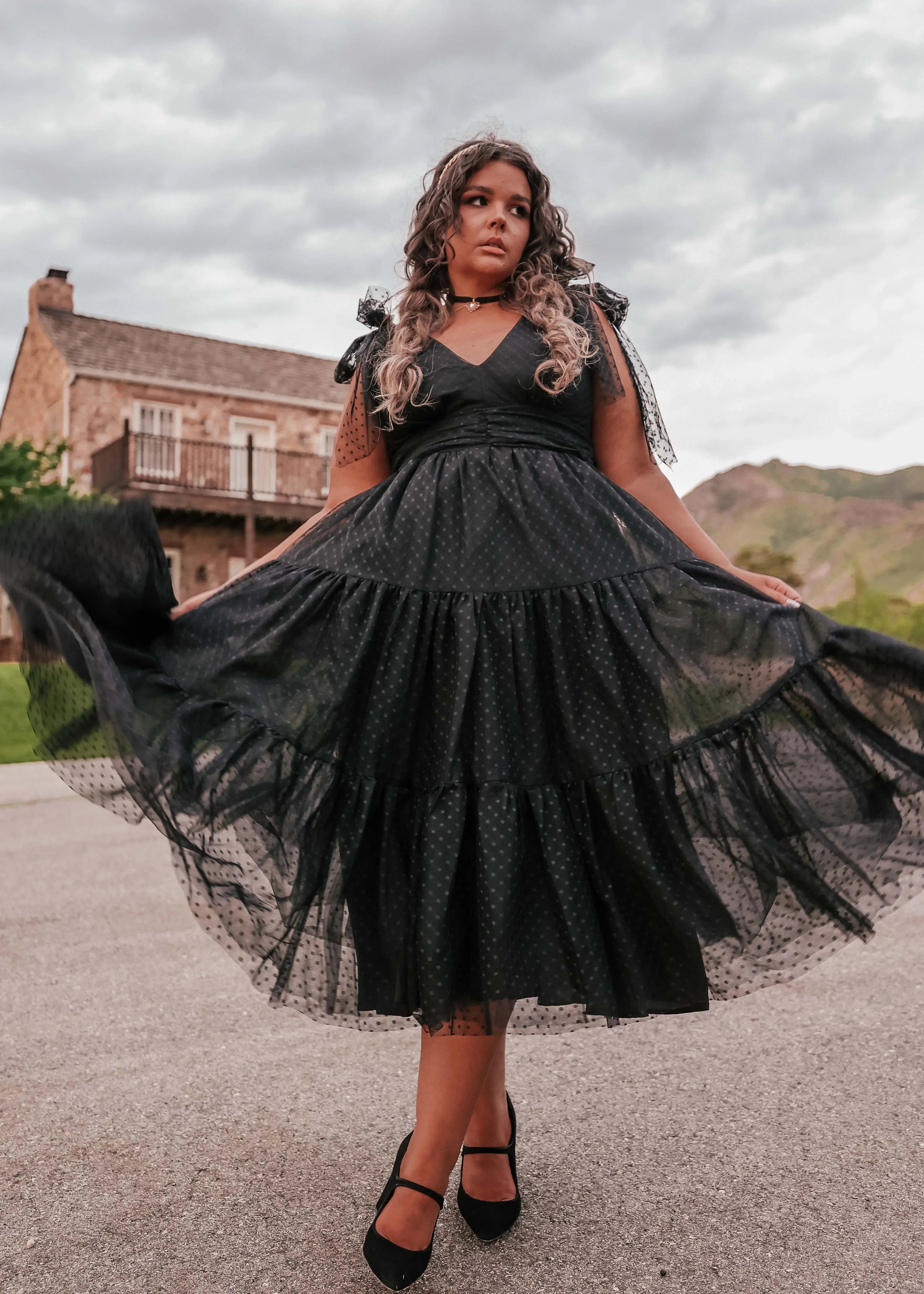 Jeanne Dress Black Dresses - JessaKae - Jeanne Dress Black - XXS