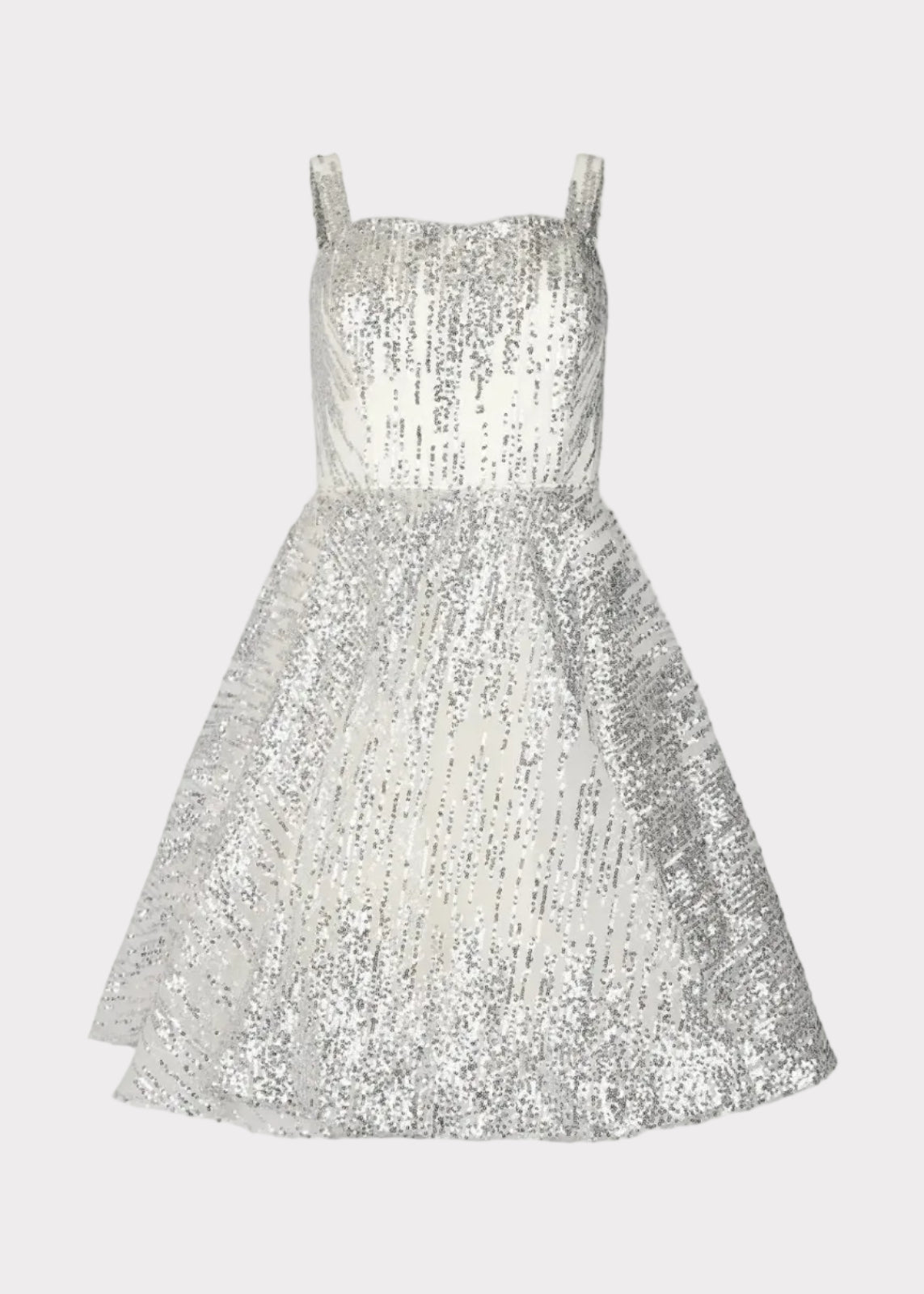 Jules Sequin A-line Mini Dress - Silver | Occasion Dress in Sizes XXS6X | JessaKae Jules Sequin A-line Mini Dress - Silver | Occasion Dress in Sizes XXS6X | JessaKae