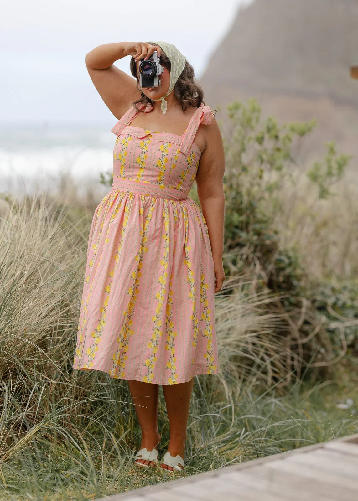 Lemon Drop Dress - JessaKae - Lemon Drop Dress - Pink Lemonade / XXS