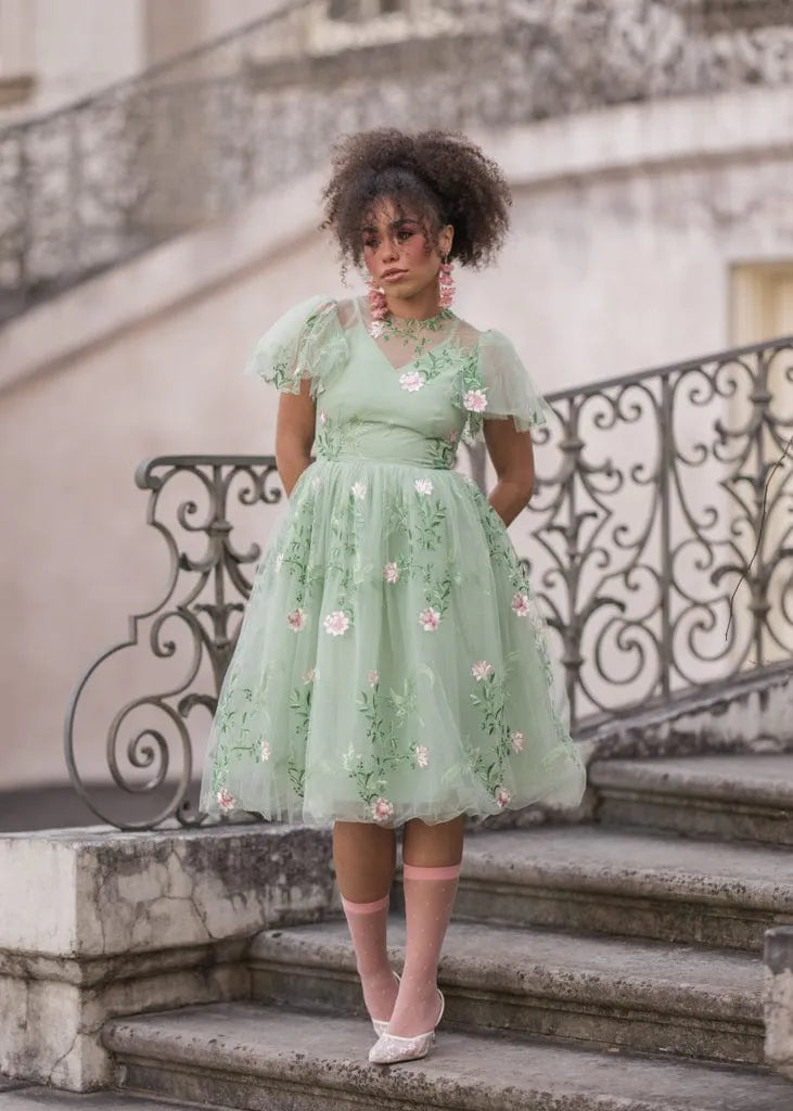 Lily Dress - JessaKae - Lily Dress - Lily Pad / XXS